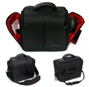 Waterproof Anti Shock DSLR Camera Bag SLR Lens Carry Case With Rain Cover