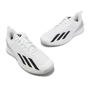 adidas 網球鞋 Courtflash Speed 男鞋 白 黑 穩定 支撐 運動鞋 愛迪達 IG9538