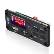 Car FM Radio Amplifier Bluetooth Speaker Module MP3 Decoder Board USB TF Player (for: Daihatsu)