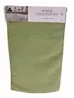 CONTINENTAL TABLE RUNNER Fall GREEN 14x70 Inches