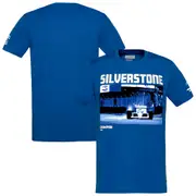 Ayrton Senna Legacy F1 Silverstone Circuit Graphic T-Shirt - Unisex