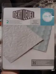 We R Memory Keepers Folders Next Level GEMSTONE emboss Multi Dimensional 2 pack