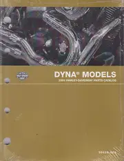 2008 Harley Dyna Wide Low Glide Rider Super Sport Parts Manual Catalog 99439-08A