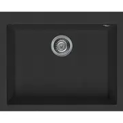 Artusi Granitek Single Bowl Sink - Black