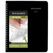 AT-A-GLANCE DayMinder 2026 Monthly Planner, Black, Medium, 7" x 8 3/4"