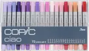Copic Ciao Alcohol Markers 72 colors set A