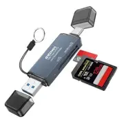 SD Card Reader USB 4.0 Memory TF Card Reader Adapter Compact Flash Card Reader