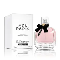 在飛比找Yahoo奇摩購物中心優惠-YSL MON PARIS 慾望巴黎淡香精 90ML TES