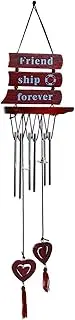 Gifts for Women Wind Chimes,Outdoor Living Wind Chimes Yard Garden Tubes Bells Copper Antique Wind Chime Wall Hanging Home Decor Decoration Wind Chimes (Color : 457274)