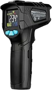 50~550℃ Industrial Digital Infrared Handheld Infrared LCD Temperature Meter Gauge Non-contact IR Pyrometer Hygrometer Industrial Temperature Tester