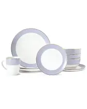 Elle Decor Lorraine Porcelain 16pc Dinnerware Set