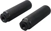 Universal Bike Pegs, Anti Skid Design, Suitable for Road and Mountain Bikes, Silver (black)