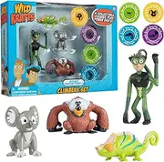 Wild Kratts Toys - 4 Pack Action Figure Set - Activate Creature Power - Climbers