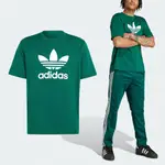 ADIDAS 愛迪達 短袖 ADICOLOR TREFOIL TEE 男款 綠 白 純棉 三葉草 棉T 短T IR7976