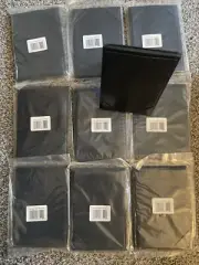 A-Frame 10pc 5x7 Restaurant Double-sided Table Tent Menu Holder Black Leather