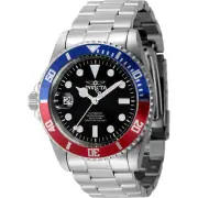 Invicta Men's Watch Pro Diver Automatic Silver Stainless Steel Bracelet 43976