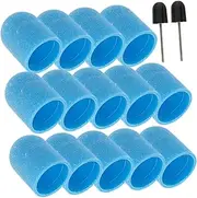 Beaupretty 1set Nail Drill Bit Caps for Electric Manicure Machines Portable Sanding Lightweight and Wear-resistant for Personal and Family Nail Art Use