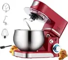 Stand Mixer 5 Qt1000W 6-Speed Tilt Head Electric Mixer Portable Lightweight