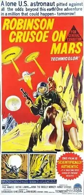 Robinson Crusoe On Mars 04 Movie Wall Art Poster Print Pick A Size Lot Up