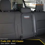 Toyota Prado 250 - GX - GP9 Tourer 2nd Row Seat Covers (Made to Order)