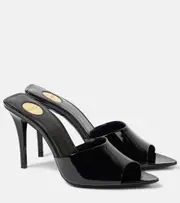 [Saint Laurent] Saint Laurent Romy patent leather mules AU 7 black
