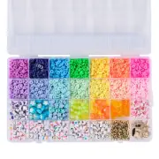 NEW Crafter's Choice Crafters Choice Heishi Alpha Plastic Beads and Charms Kit B