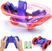 DEERC Spider Remote Control Car Double Sided Mini RC Stunt Cars 4WD Off-Road
