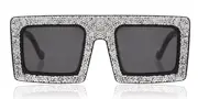 Anna-Karin Karlsson MOTHER BEEP Black Ice Crystal Women’s Sunglasses Black Size 25