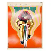 American Magazine of Bicycling Two Wheel Trip Premiere Issue 1972 Pop Art Cover