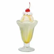 Display Faux Food Prop Deluxe Vanilla Sundae New