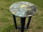 Labradorite Corner Table, Labradorite Side Table, Labradorite Sofa Table Slabs