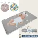 【Mibobebe】舒服眠3D透氣嬰兒床墊60*120cm 贈收納袋(可機洗 可折疊 會呼吸的床墊)
