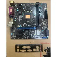 在飛比找蝦皮購物優惠-中古 二手 良品 主機板 MSI B85M-P33 V2  