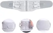 PLAFOPE Support Breathable Waist Supporter Neck Support Neck Stretcher Belt Car Weight Lumbar Jet Recliner Lifting Men Hydro Back Support Brace Back Stretcher Corset Grey