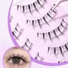 5Pair DIY Full Strip Lashes Wispy Eyelashes Extension School