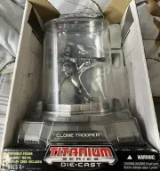 CLONE TROOPER 501ST DIECAST 4 inch — Star Wars Titanium Series Micro Machines