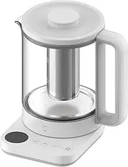 New XIAO MI MIJIA Electric Tea Kettle N1, 11 Temperature Control & 6 Presets Glass Kettle with Removable Infuser, 1.5L Electric Kettle for Coffee, Formula, Tea Maker with 12H Keep Warm, BPA-Free