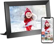 32GB Digital Photo Frame, 10.1" IPS Touch Screen Smart WiFi Digital Picture Frame, Auto-Rotate, Wall Mountable, Easy Setup to Share Photos or Videos
