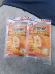 2 Packs Of HotHands Hand Warmers THREE PAIR In Each Pack - HOT HANDS ~ (G)