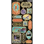 Graphic 45 - Life's a Journey - Chipboard Die-cuts