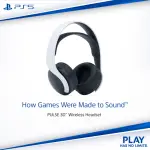 【SONY 索尼】PS5 PULSE 3D 無線耳機組(PLAYSTATION 5 原廠周邊)