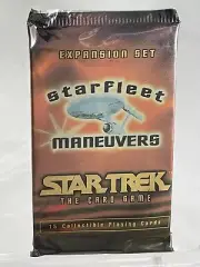 Star Trek TCG Starfleet Maneuvers Card Game Booster Pack 15 Cards 1996 Skybox