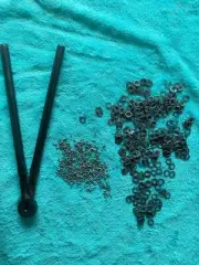 Titanium Jump Rings – Flat Riveted Loose Rings | Medieval Chainmail Repair Kit