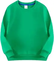 [Generic] Sweaters Toddler Boy 5t Girls Crewneck Pullover Thicked Lined Sweatshirt Children's Solid Plush Babies Colorful Tops Coat Dinosaur Hoodies for Boys