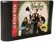Royal Retro Addams Game Family - USA Label Flashkit MD Electroless Gold PCB Card for Sega Genesis Megadrive Video Game Console (NTSC-U)