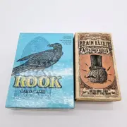NEW 2001 Rook Card Game Hasbro Sealed, Clarendon's Brain Elixer Riddles