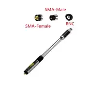 144/430MHz SMA-F SMA-M BNC Telescopic Handheld Radio Antenna for Kenwood BAOFENG