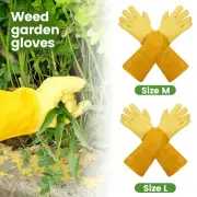 Rose Pruning Garden Protective Gloves Breathable Thorn Proof Long beevg