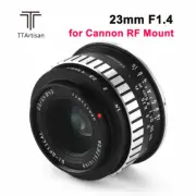 TTArtisan 23mm F1.4 Manual Lens APS-C for Canon RF-Mount EOS R/R5/R6/R7/R10/RP