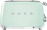 Smeg 50s Style 4 Slot Toaster - Pastel Green